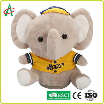 brinquedos musicais do luxuoso de 20cm, auge de CPSIA Boo Singing Elephant