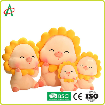 Luxuoso Toy Doll Pillow Sun Shape Toy Bed Super Soft Plush Toy Holiday Gifts do porco
