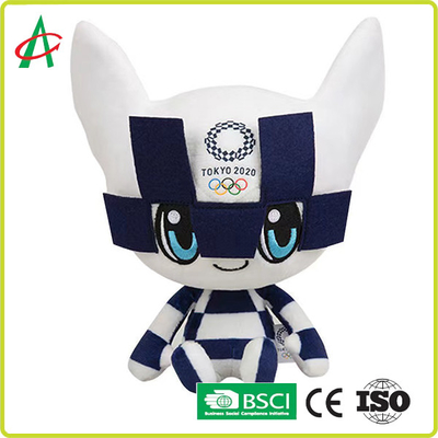 Tóquio lavável de ASTM 2021 brinquedos olímpicos do luxuoso da mascote