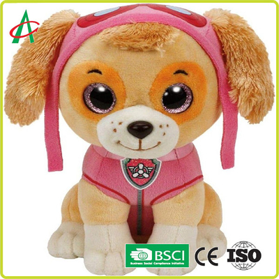 Brinquedo de Crystal Ultra Soft Puppy Plush das crianças de SNAS 10in
