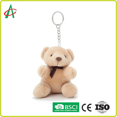 EN71 Handcrafted o bordado Mini Stuffed Bear Keychain