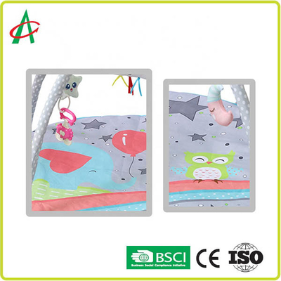 jogo lavável Mat With Toddler Soothe Toy do bebê de 85cmx54cm