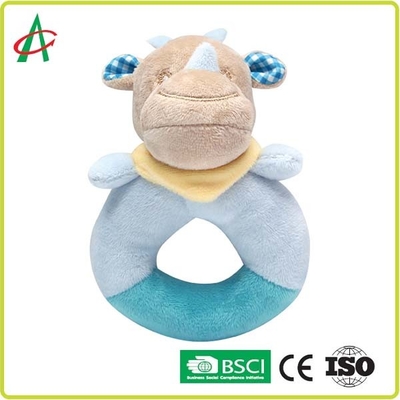 OEM Shaky Baby Rattle, brinquedo do luxuoso do hipopótamo de Angelber