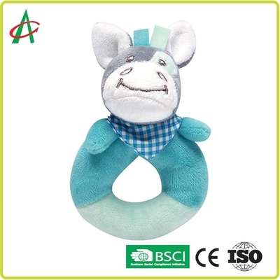 OEM Shaky Baby Rattle, brinquedo do luxuoso do hipopótamo de Angelber