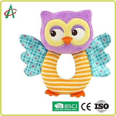 Bebês de Owl Soft Rattle Toys For