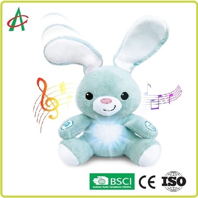 Auge A Boo Musical Plush Toys, brinquedos macios 11x7.5x6.5 do canto”
