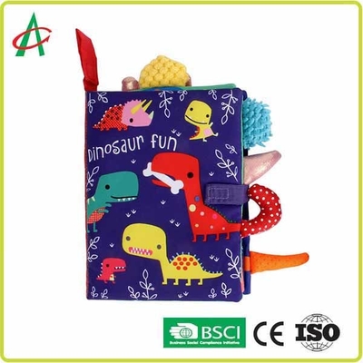 livros macios para infantes, livros de 23cm de pano ISO9001 para bebês