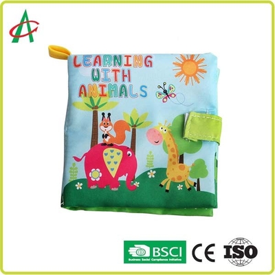 Livros macios do CE para infantes 21cm com a cópia colorida do alfabeto