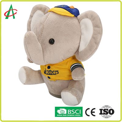 brinquedos musicais do luxuoso de 20cm, auge de CPSIA Boo Singing Elephant