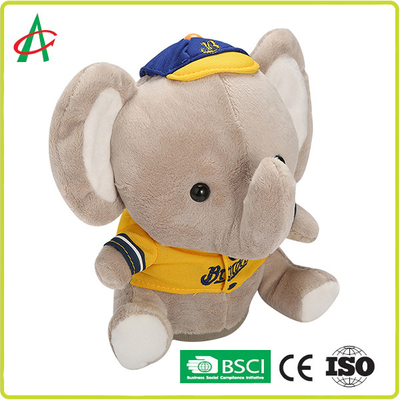 brinquedos musicais do luxuoso de 20cm, auge de CPSIA Boo Singing Elephant