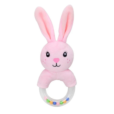Chocalho do urso do bebê do CE, chocalho do bicho de pelúcia de 21cmx8.5cm