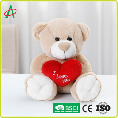 Material macio super de 100 cofres fortes do coração de Angelber 33cm Teddy Bear Hugging A