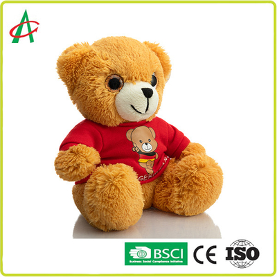 luxuoso Teddy Bear da camisa de 28cm T para brinquedos do bebê do presente de época natalícia