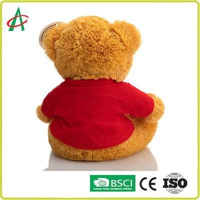luxuoso Teddy Bear da camisa de 28cm T para brinquedos do bebê do presente de época natalícia
