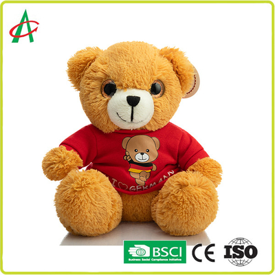 luxuoso Teddy Bear da camisa de 28cm T para brinquedos do bebê do presente de época natalícia