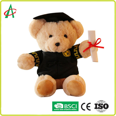 30cm Teddy Bear Stuffed Toy, urso enchido SNAS do luxuoso para o presente do festival