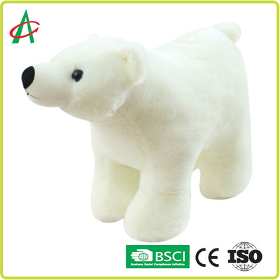 12 polegadas afagam brinquedos enchidos, bicho de pelúcia do urso polar de SNAS