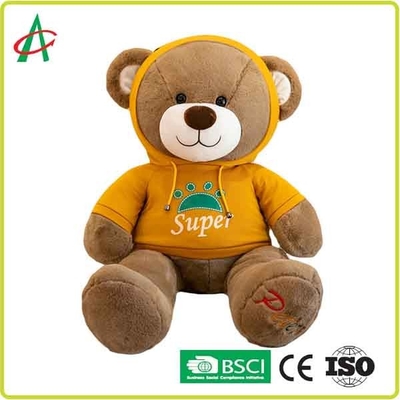 Hoodie de Teddy Bear Reinforced Stitching With do luxuoso do CE 30cm