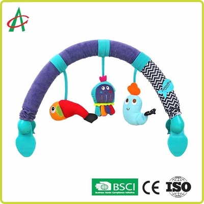 Squeaker espiral do BB de Toy Infant Pram Stroller With do Pram de L67cm