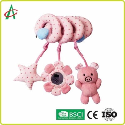 BB 20cm espiral recém-nascido de Toy With Rattle And do Pram sibilante