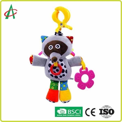 Chocalho do luxuoso do bebê do leão 15cm com mastigação de Teethers
