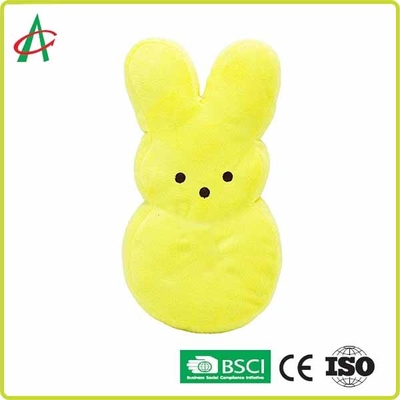 A fábrica de BSCI fez o brinquedo interativo indestrutível 4" 6" 12" do animal de estimação amarelo roxo