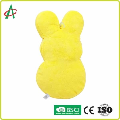 A fábrica de BSCI fez o brinquedo interativo indestrutível 4" 6" 12" do animal de estimação amarelo roxo