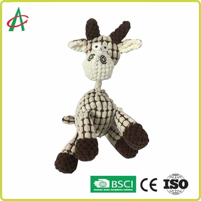 Animal de estimação durável Toy Donkey Plush Pet Toys sibilante interativo para o cachorrinho e cães médios