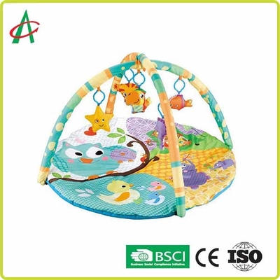 Gym 100% portátil lavável do jogo da atividade do bebê do poliéster Mat Infant Toddlers