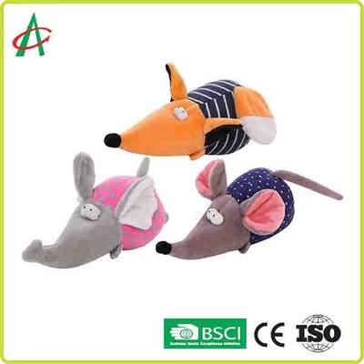 Cat And Dog Squeaky Soft indestrutível brinca o brinquedo dado forma rato do luxuoso