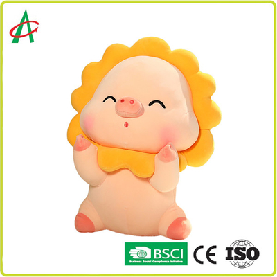 Luxuoso Toy Doll Pillow Sun Shape Toy Bed Super Soft Plush Toy Holiday Gifts do porco