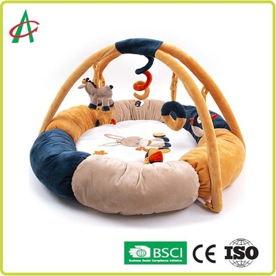 O Gym livre AZO do bebê da tela da boa joga brinquedos de Mat With Mini Plush Animal