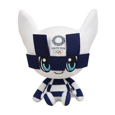 Tóquio lavável de ASTM 2021 brinquedos olímpicos do luxuoso da mascote