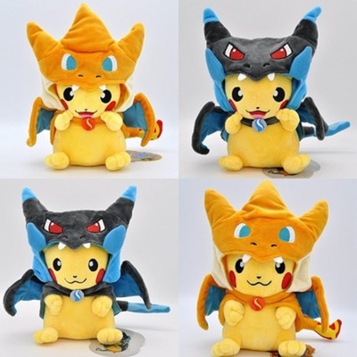 Bonecos de ação enchidos de CPSIA PP algodão macio super Pikachu