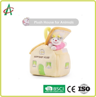Os brinquedos Huggable do chocalho do luxuoso de ASTM com algodão dos PP encheram-se