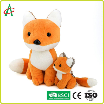 Poliéster que enche o luxuoso peludo Mini Fox Stuffed Animal 3 10in