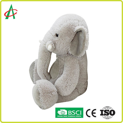 OEM do brinquedo de 30cm Grey Cuddly Stuffed Elephant Plush aceitável