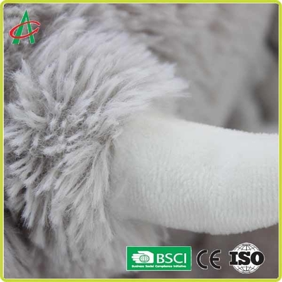 OEM do brinquedo de 30cm Grey Cuddly Stuffed Elephant Plush aceitável