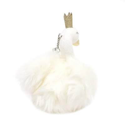 CPSIA encheu a princesa Flash Key Chain da cisne para meninas