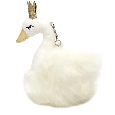 CPSIA encheu a princesa Flash Key Chain da cisne para meninas