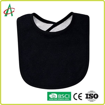 O bebê unisex penteado 100% do absorvente do algodão baba babadores com pressão ajustável