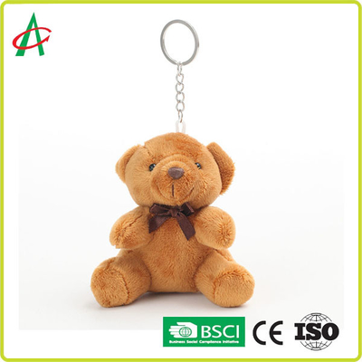 Altura pequena de Teddy Bear Keyring 10cm do luxuoso de CPSIA