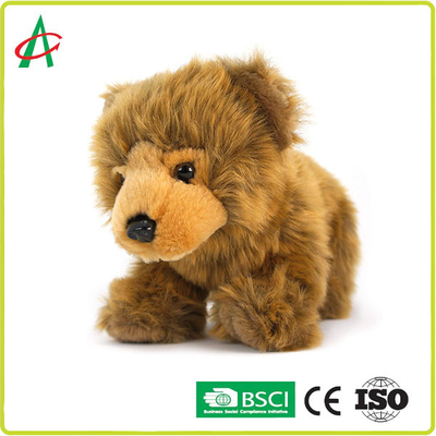 Nenhum brinquedo enchido do bebê de Brown do estilo dos Phthalates urso pardo realístico bonito