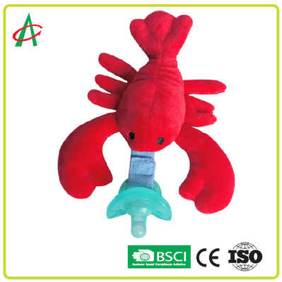 Certificado lavável de Toy Pacifier Clip CE/BSCI do luxuoso da chupeta