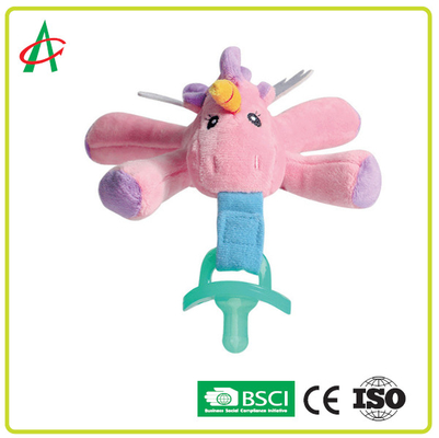 Certificado lavável de Toy Pacifier Clip CE/BSCI do luxuoso da chupeta