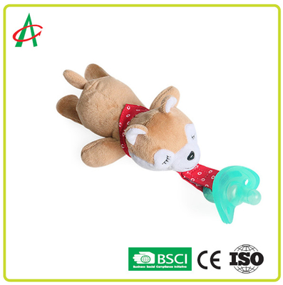 Certificado lavável de Toy Pacifier Clip CE/BSCI do luxuoso da chupeta