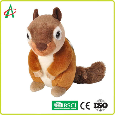 AZO 8" lavável livre luxuoso Toy For Kids And Adults do esquilo