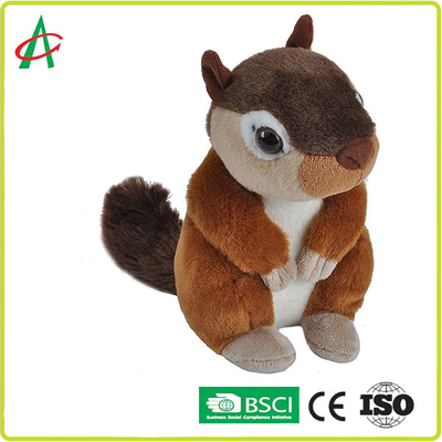 AZO 8" lavável livre luxuoso Toy For Kids And Adults do esquilo