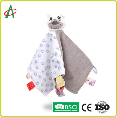 O asno macio do luxuoso encheu brinquedos 33x33cm para o conforto do bebê