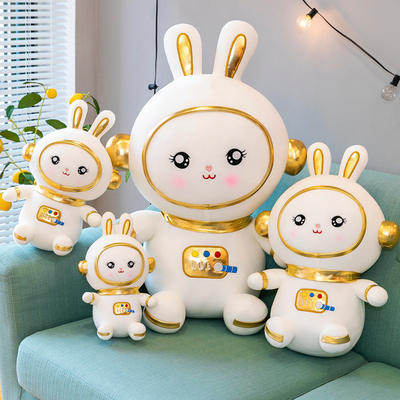 Brinquedo peluches Nontoxic livre AZO do luxuoso do coelho do espaço